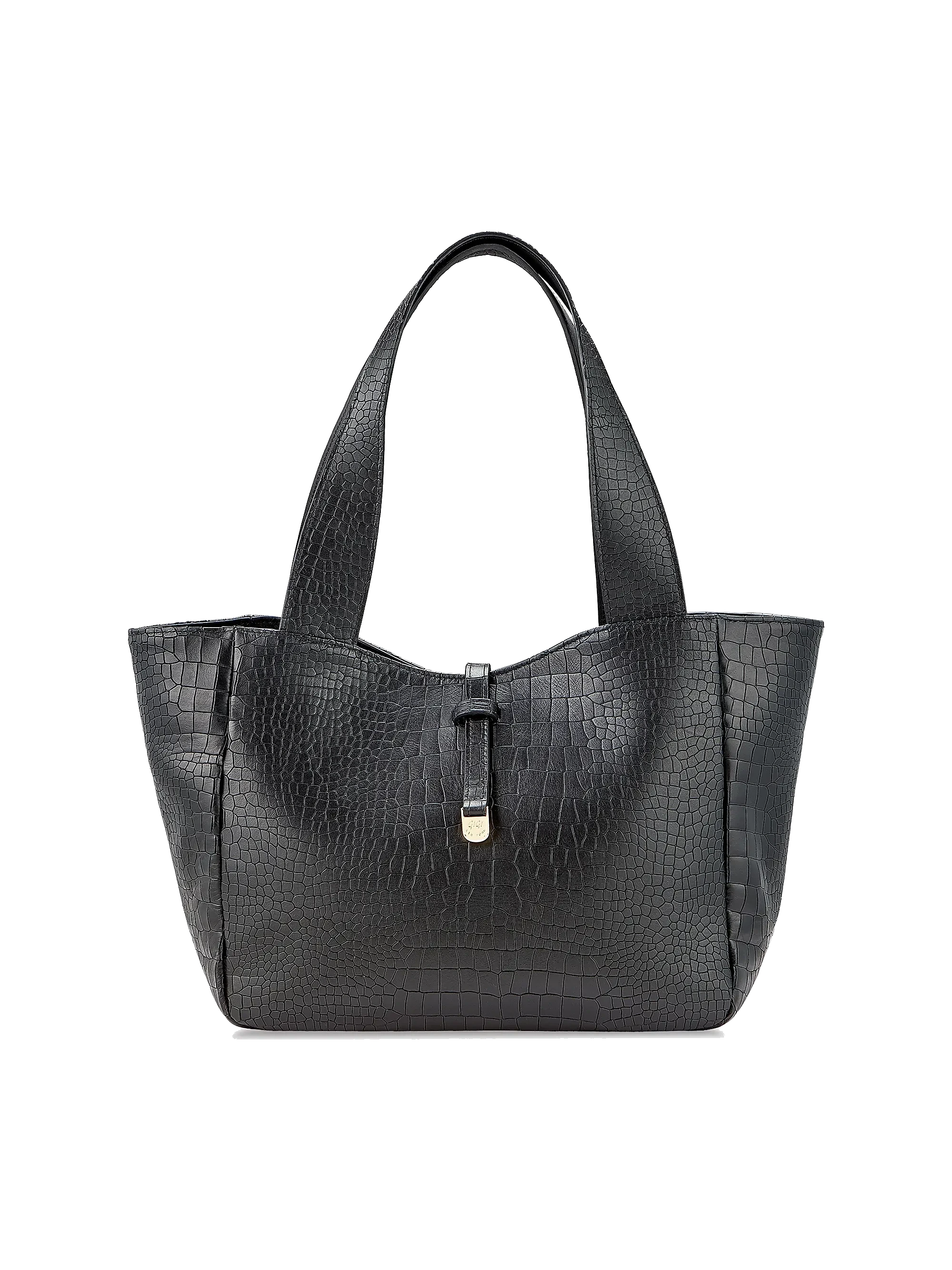 GiGi New York  Mercer Croc-Embossed Leather Tote Bag